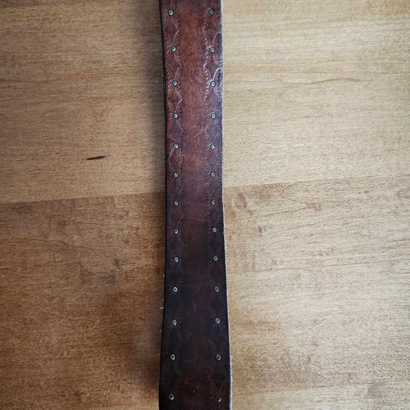 Old Navy Genuine Leather Brown Belt - Picture 2 of 4